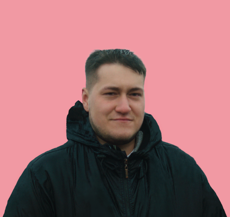 A picture of a Just Eat courier called Marcin