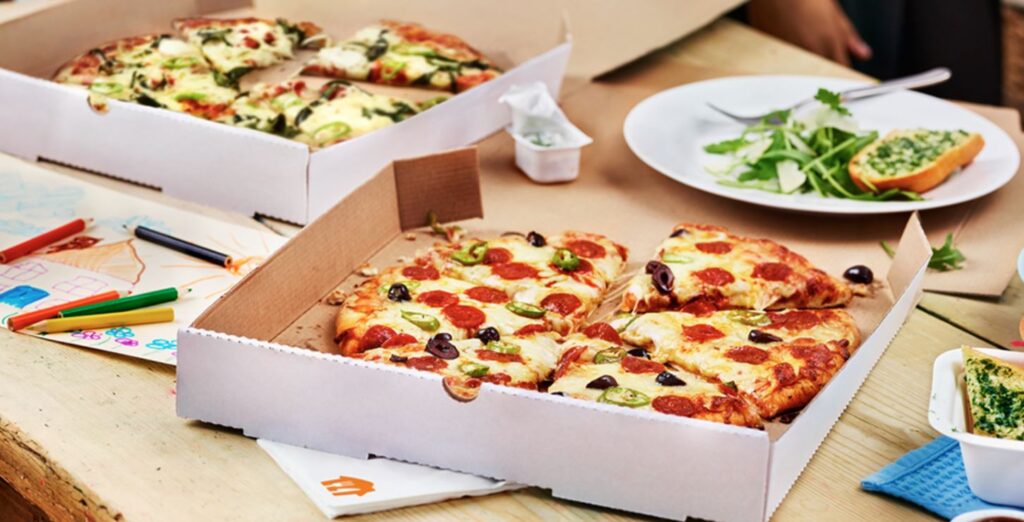 A picture of a pizza