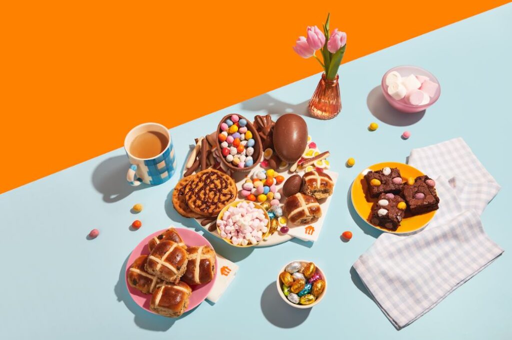 A picture of Easter treats